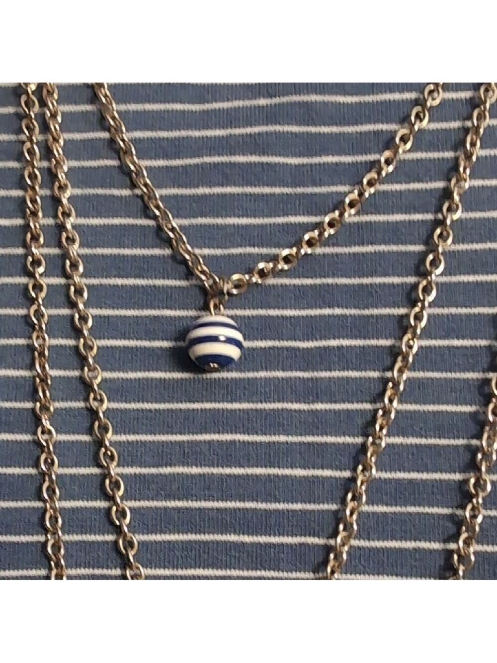 Charming Charlie Nautical Necklace with Tassel - Picture 4 of 7